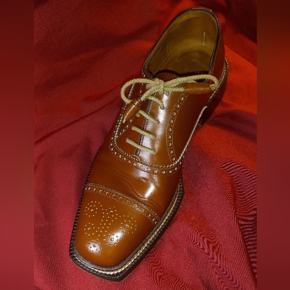 "Barrett" Italian made shoe. Size 9 brown - Picture 4 of 13